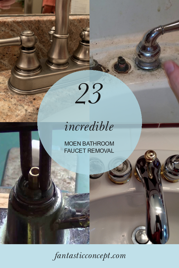 23 Incredible Moen Bathroom Faucet Removal Home, Family, Style and